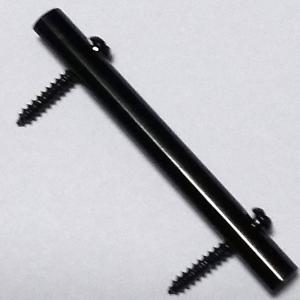 BLACK ELECTRIC GUITAR STRING RETAINER BAR